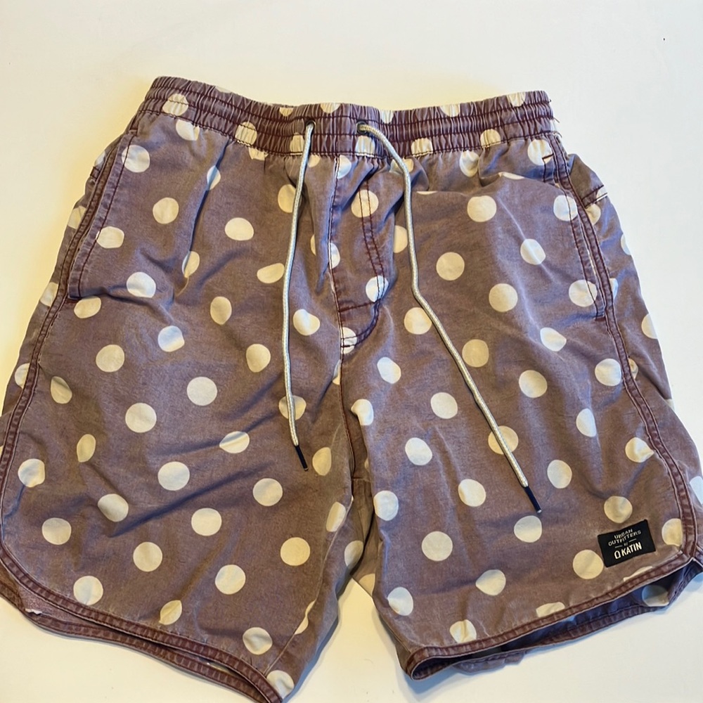 Urban Outfitters Polkadot Swim Shorts